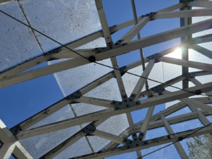 greenhouse roof replacement