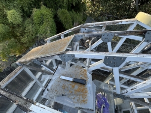 greenhouse roof replacement