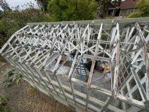greenhouse roof replacement