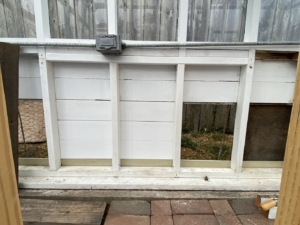 greenhouse wall repair