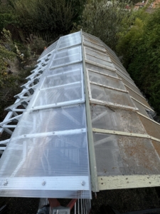 greenhouse roof replacement