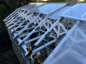 greenhouse roof replacement