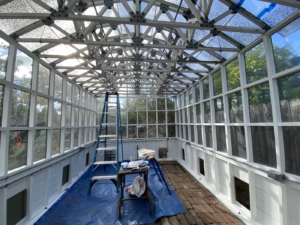 greenhouse wall repair