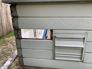 greenhouse wall repair